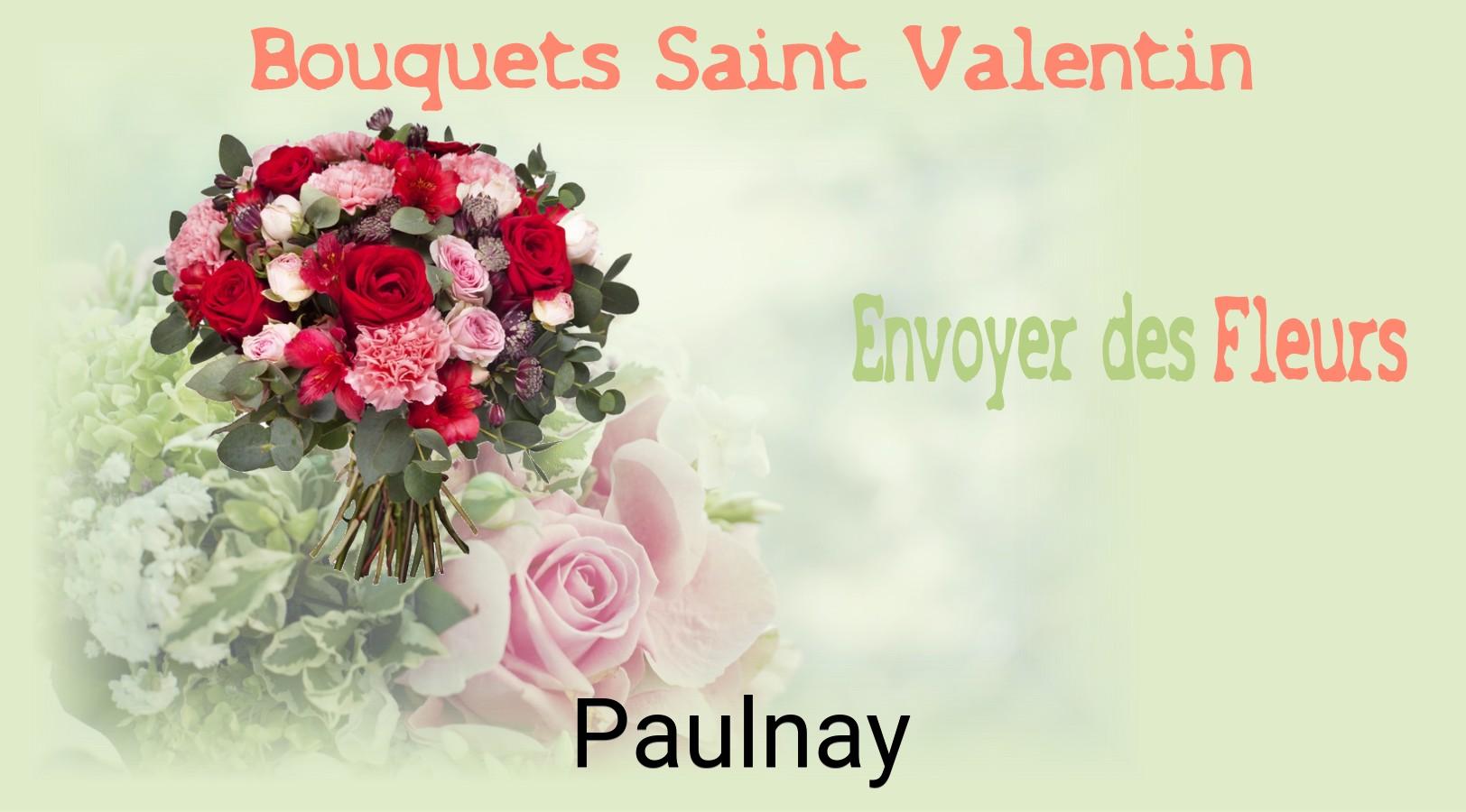 Roses de Saint-Valentin livrées à Paulnay